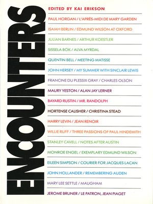 cover image of Encounters